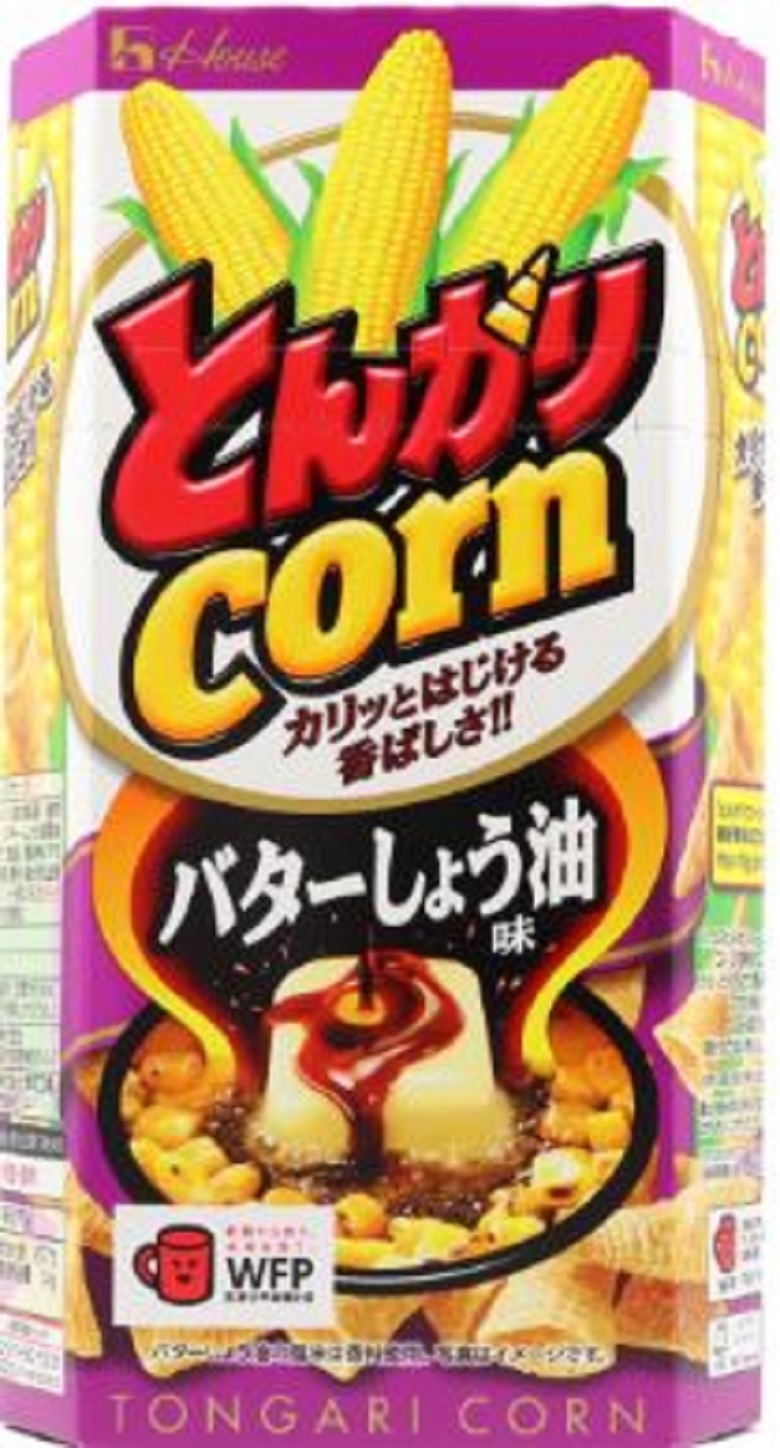 ハウス食品　とんがりコーン　バターしょう油味